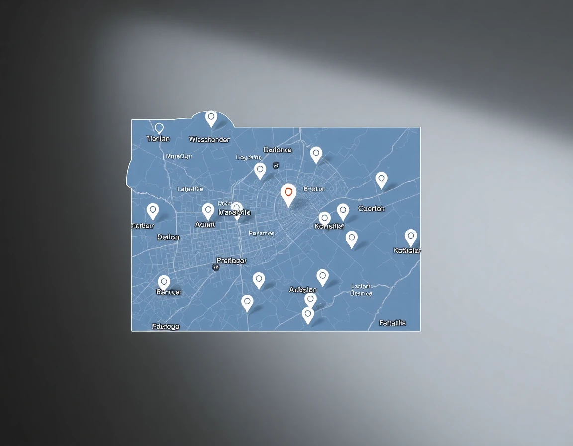 Air Duct Cleaning Service Areas Map